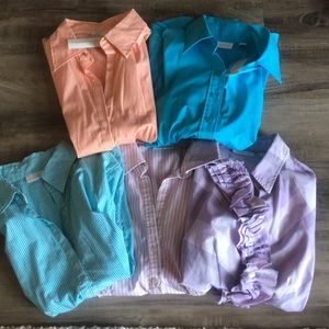 New York & Company dress shirt bundle